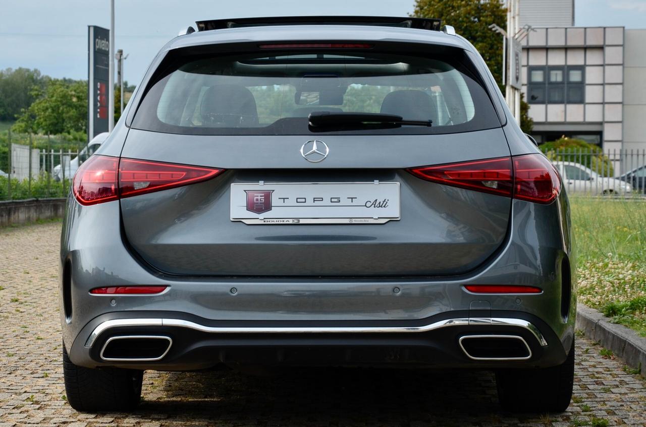 MERCEDES-BENZ C22Od MILD HYBRID PREMIUM AMG LINE 200cv AUTO, UNICO UTILIZZATORE, EURO 6D, TETTO, RETROCAMERA, NAVI, LUCI AMBIENTE, PERMUTE