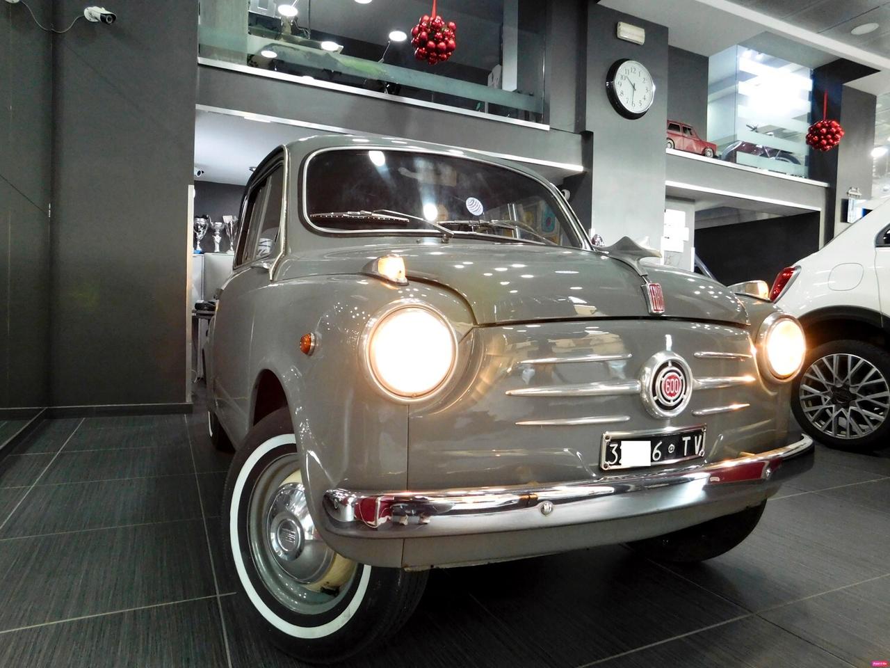 Fiat 600 Prima Serie - Porte a Vento - Vetri Scorrevoli