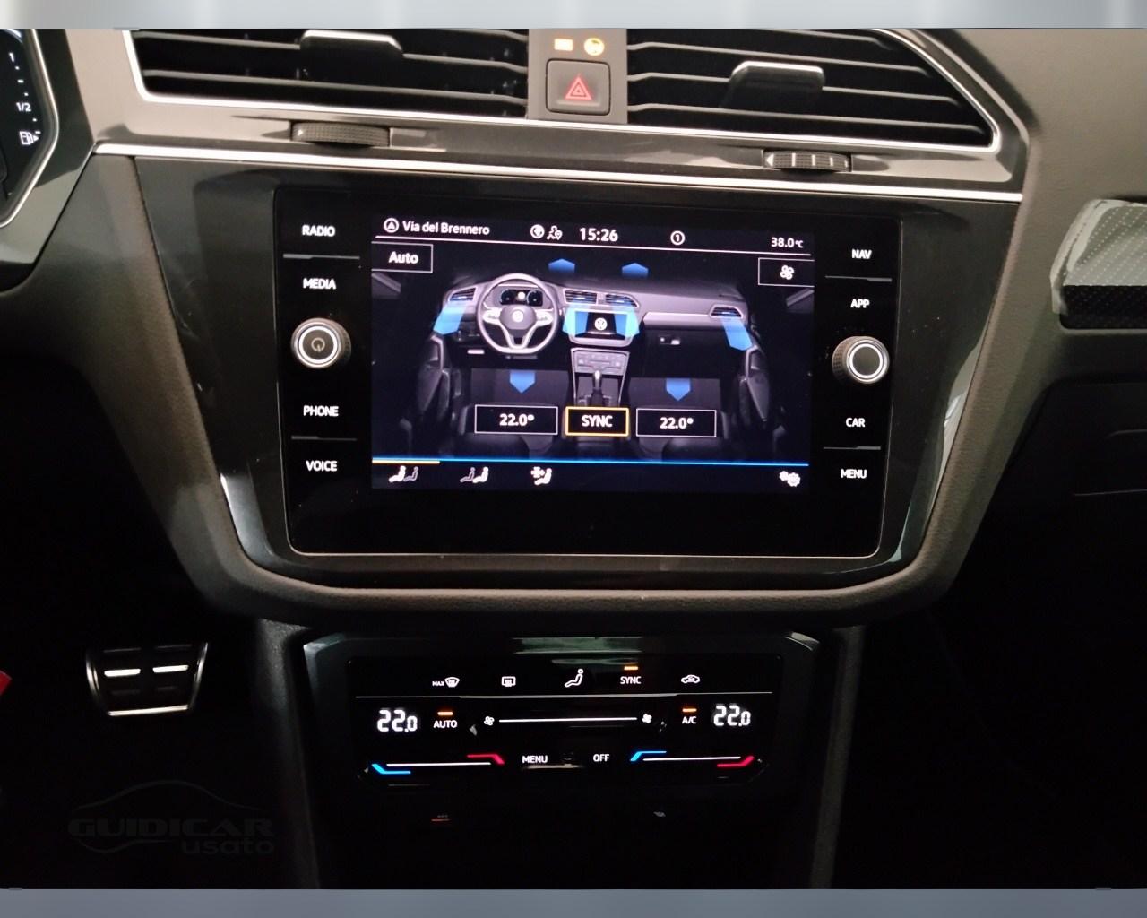 VOLKSWAGEN Tiguan II 2021 - Tiguan 2.0 tdi R-Line 150cv dsg
