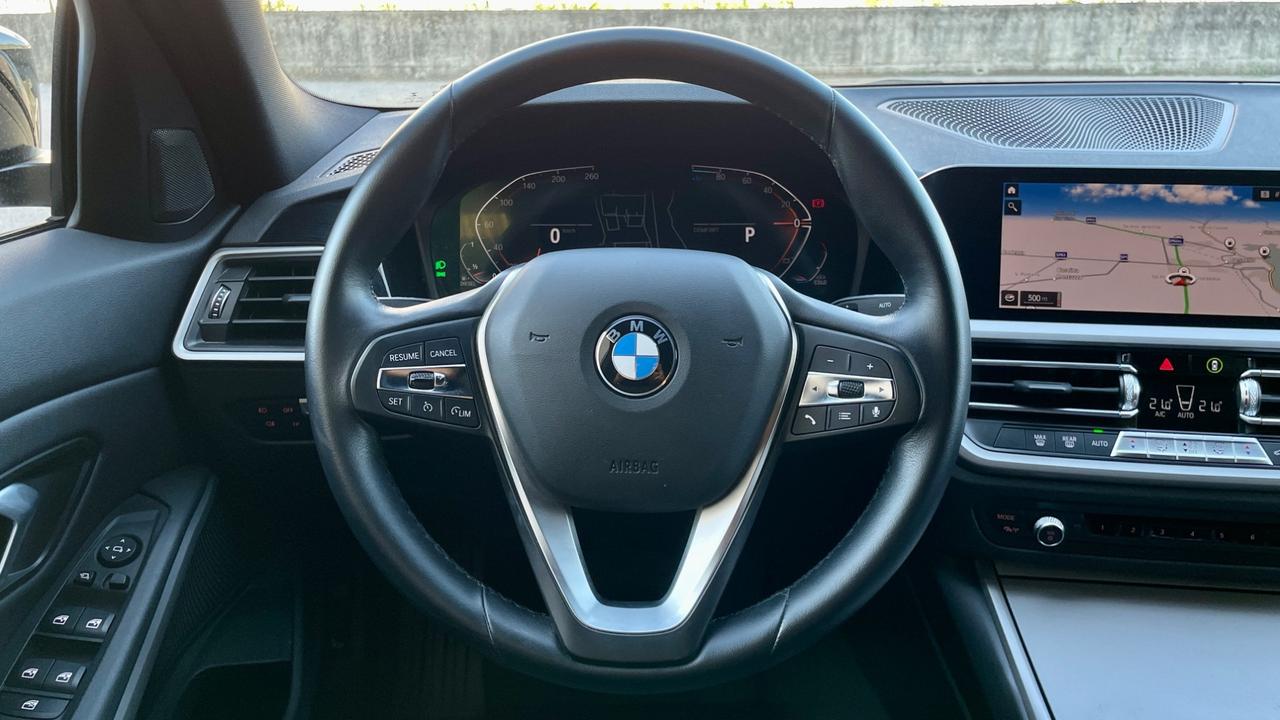 BMW 320D 2.0 48V BUSINESS ADVANTAGE X-DRIVE 190CV - FULL LED, PELLE, VIRTUAL COCKPIT, TELECAMERE 360