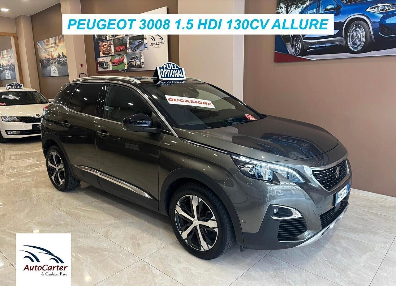 Peugeot 3008 1.5 Hdi 130CV ** CAMBIO MANUALE **