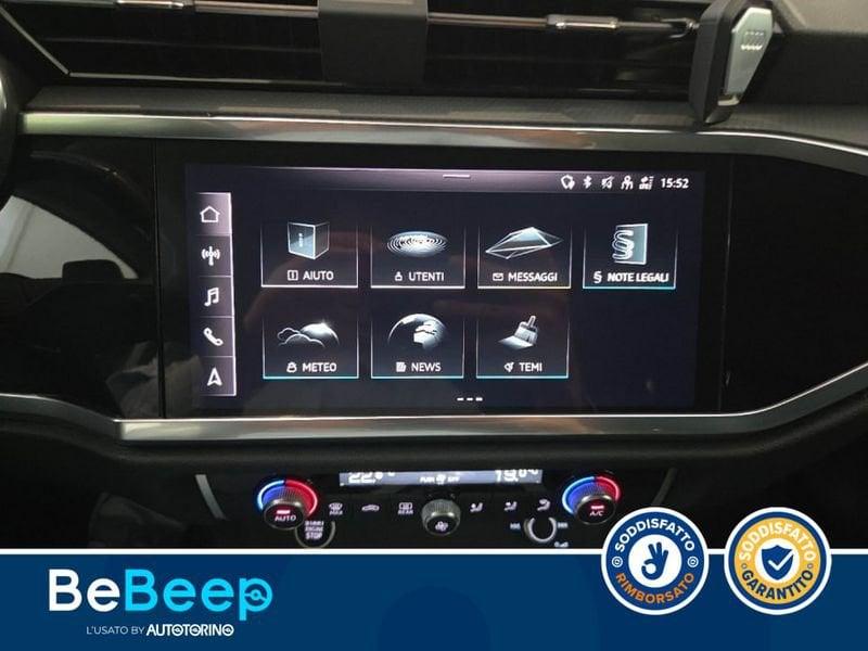 Audi Q3 SPORTBACK 40 2.0 TFSI S LINE EDITION QUATTRO S-
