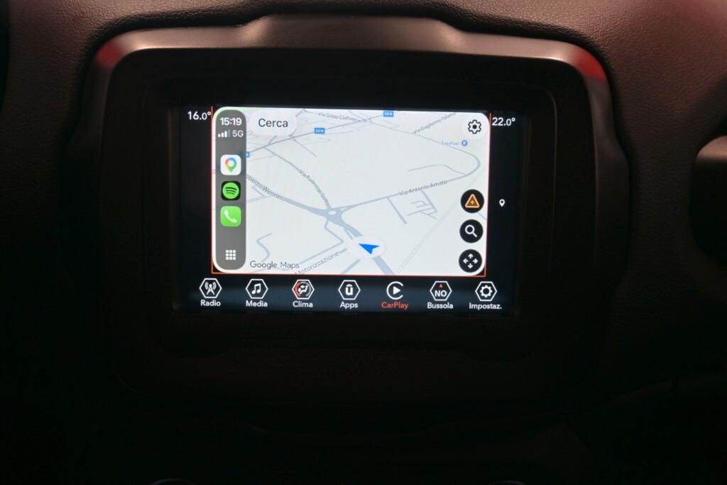 JEEP RENEGADE 1.6 M-JET 16V 130CV 6M. LIMITED ( ADAPTIVE CRUISE - MIRROR - SENSORI POST. - CERCHI 17 )