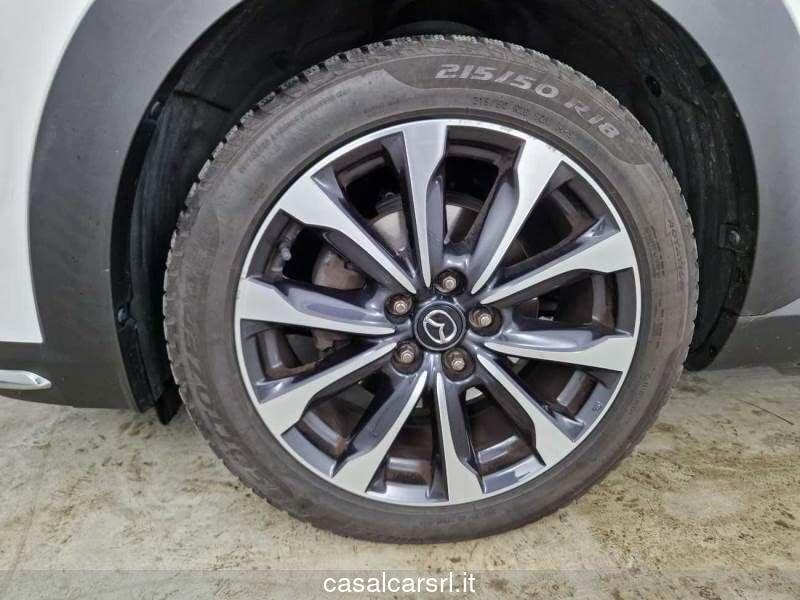 Mazda CX-3 1.5L Skyactiv-D Exceed 3 ANNI DI GARANZIA CON SOLI 53000km PARI ALLA NUOVA