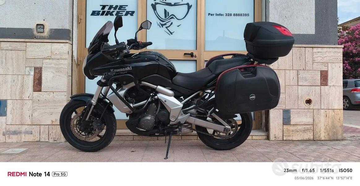 Kawasaki Versys 650 Tris valigie