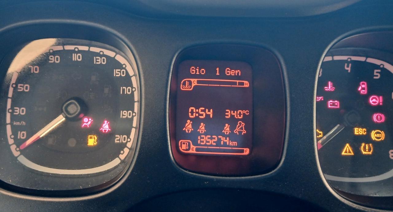 Fiat Panda 1.2 BENZ. - 2016 - KM. 133.000