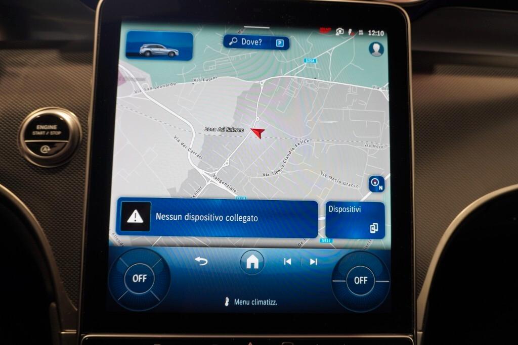 MERCEDES-BENZ GLC 200D NEW 163CV AUTOMATIC MILD HYBRID 4MATIC AVANTGARDE ( FARI LED - DISTRONIC - AMBIENT LIGHTS - NAVI - MIRROR - PARK ASSIST - TELECAMERA POST. - CERCHI 18 )