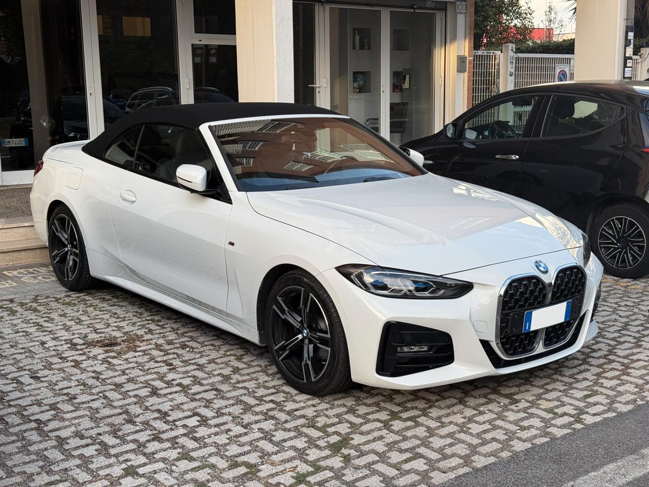 Bmw 420 i M Sport Cabrio full optional prezzo reale no vincolo finanziamento air scarf leve al volante