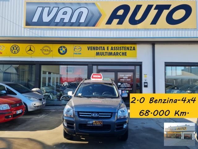 KIA Sportage 2.0 BENZINA-68.000 KM.-4X4-ANNO 2007