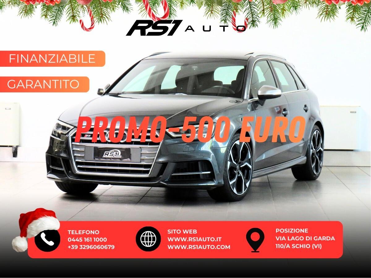 Audi A3 S3 SPB 2.0 TFSI 300 CV quattro S tronic