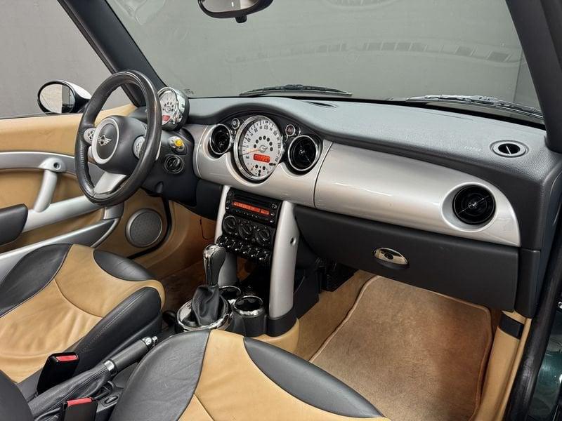 MINI Mini Cabrio 1.6 Cooper AUTOMATICA UNIPROPRIETARIO SOLO 46.000 KM NEOPATENTATI