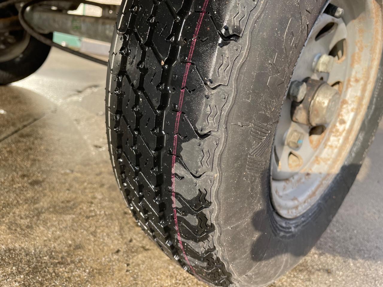 Rimorchio Cresci a6 aperto