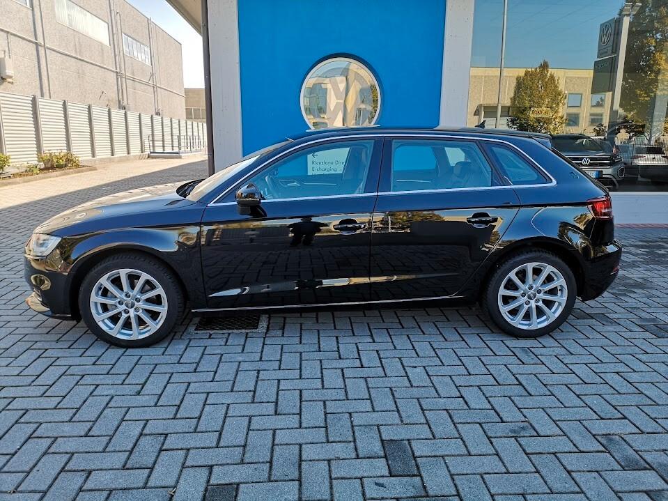 Audi A3 SPB 1.6 TDI 116 CV S tronic Pelle -Xeno -Navig