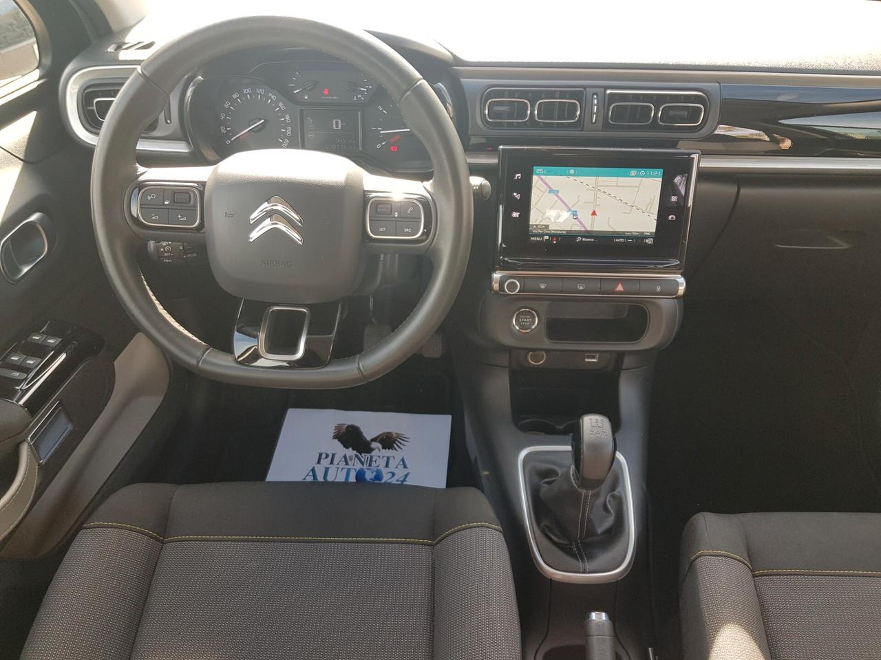 Citroen C3 1.2 b 83cv Shine Navy Led Sensori Cruise