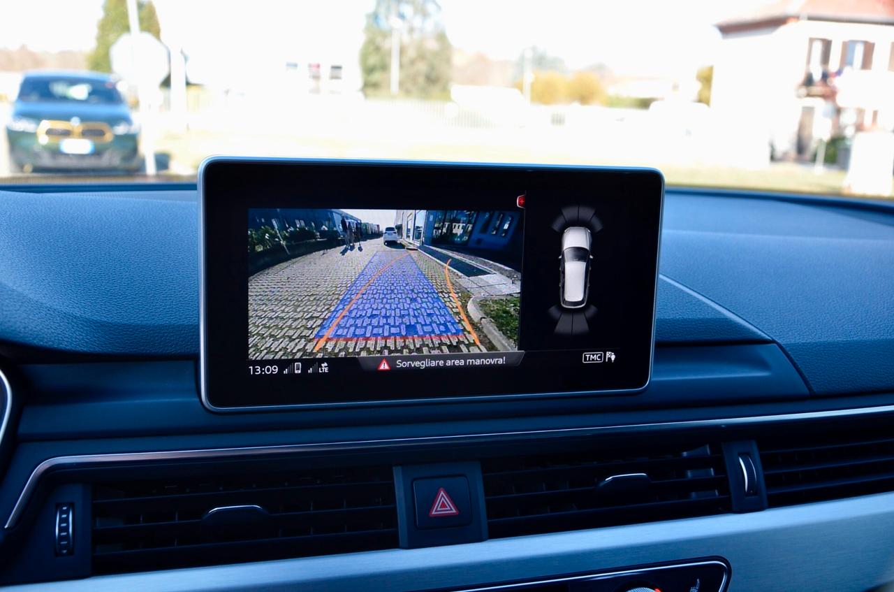 AUDI A4 AVANT 2.0 TDI S-LINE INT+EXT QUATTRO 190cv S-TRONIC, SERVICE AUDI, UFF ITALIANA, EURO 6B, FARI FULL LED, VIRTUAL COCKPIT, RETROCAMERA, PERMUTE