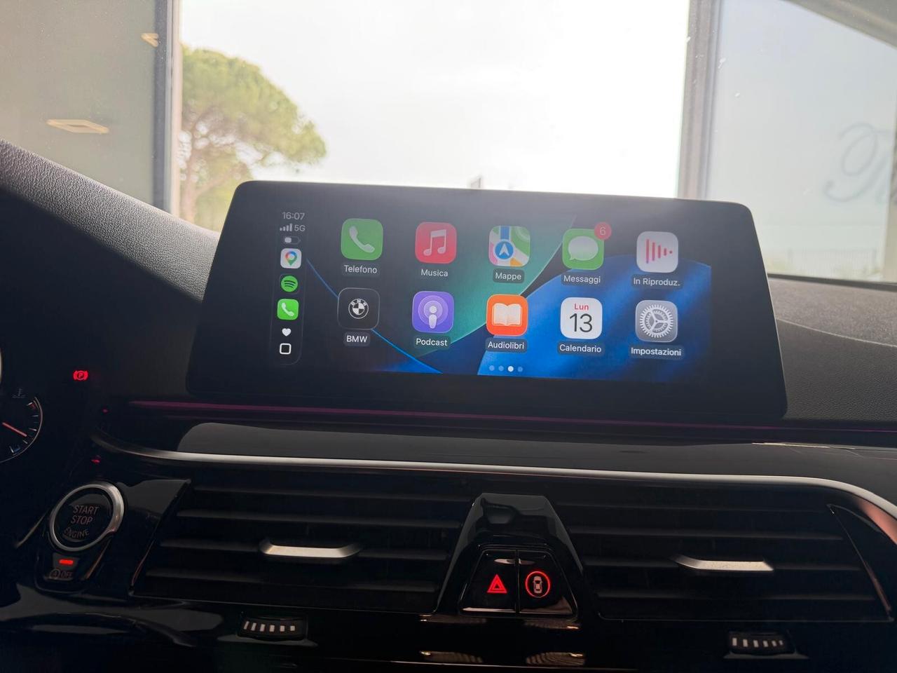 BMW 530D BERLINA M-SPORT 3.0 X-DRIVE 265CV NAVI CAM360° ANNO 2018