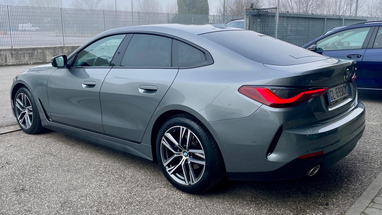 BMW 420D GRAN COUPE 2.0 X-DRIVE 48V ADVANTAGE 190CV - FULL LED, VIRTUAL COCKPIT, PELLE