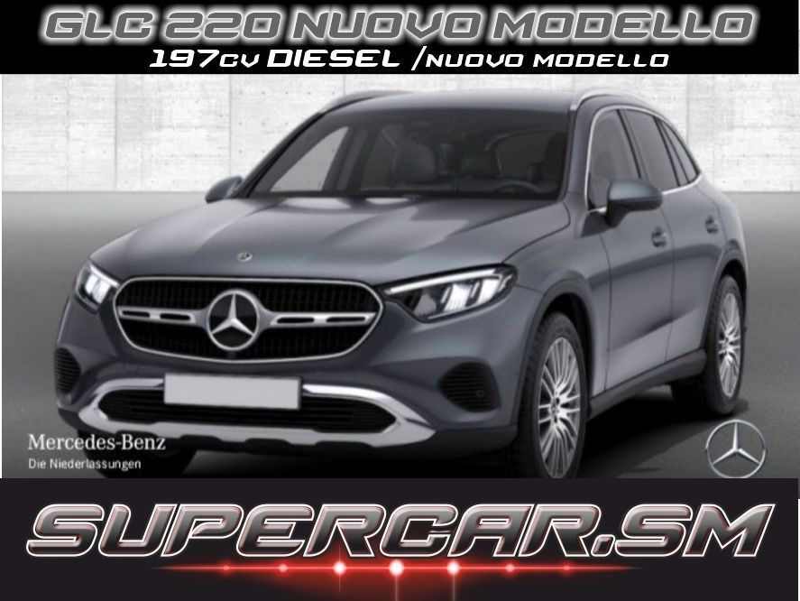 MERCEDES GLC 220 D AUTO REALE NUOVO MODELLO 4MATIC LED CAMERA