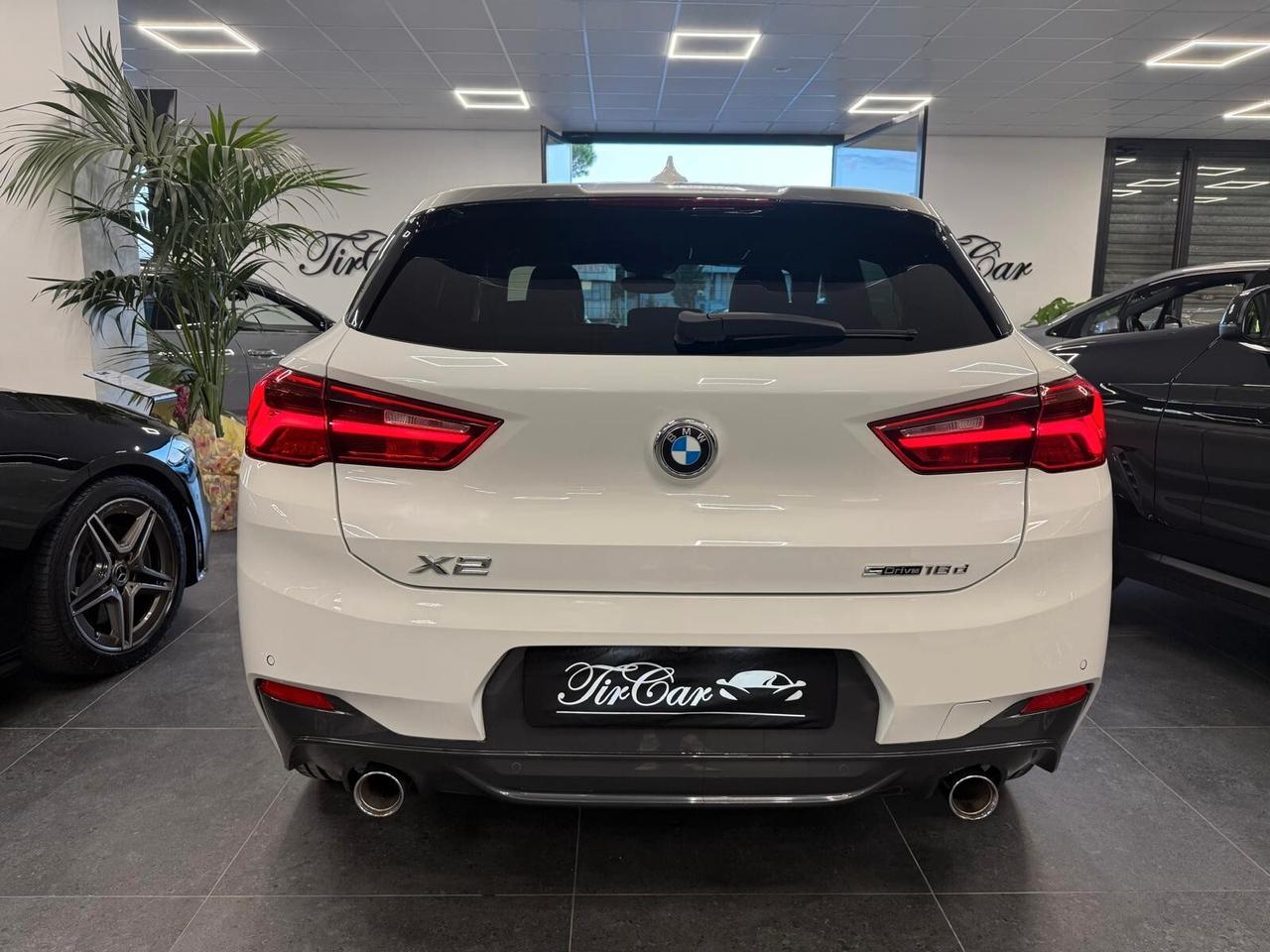BMW X2 18D S-DRIVE M-SPORT 2.0 150CV PELLE NAVI CAM ANNO 2019