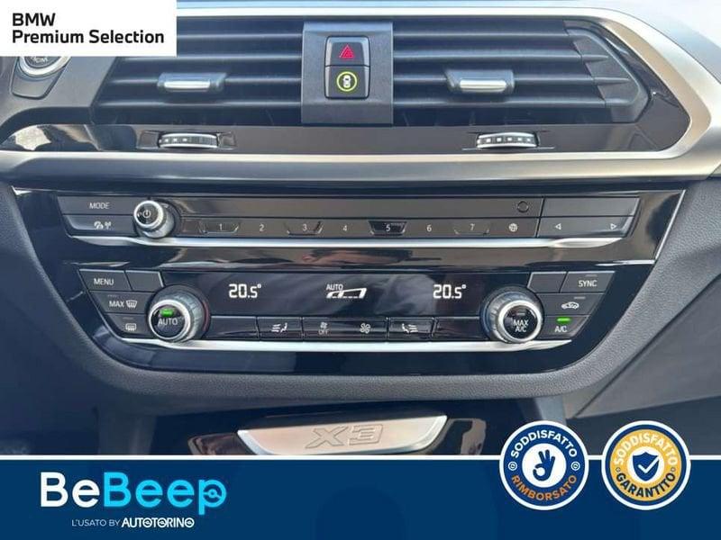 BMW X3 XDRIVE20D MHEV 48V BUSINESS ADVANTAGE AUTO