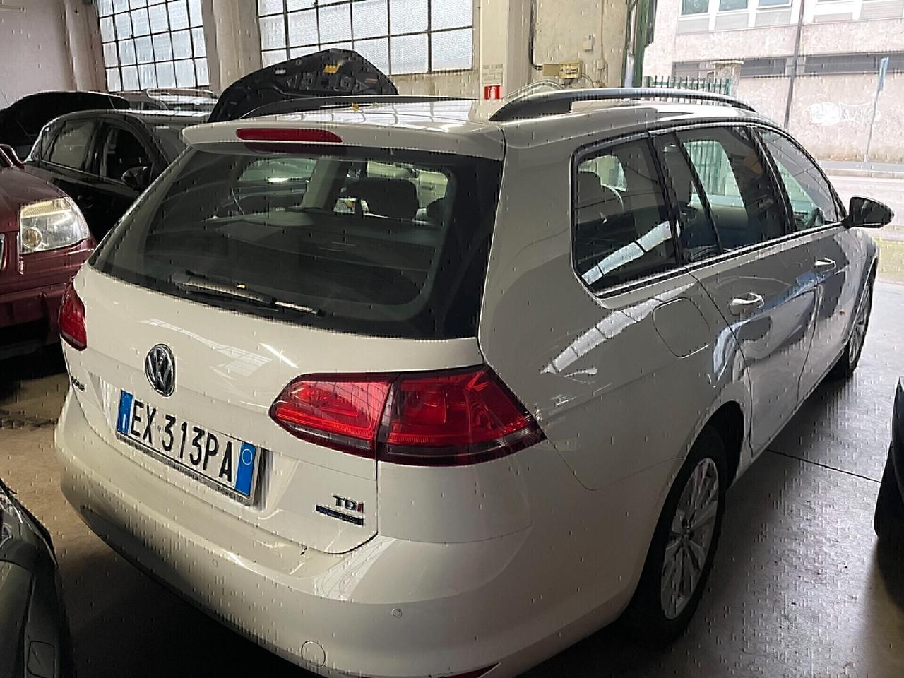 Volkswagen Golf Variant 1.6 TDI 105 CV Highline BlueMotion LIBRETTO TAGLIANDI VW