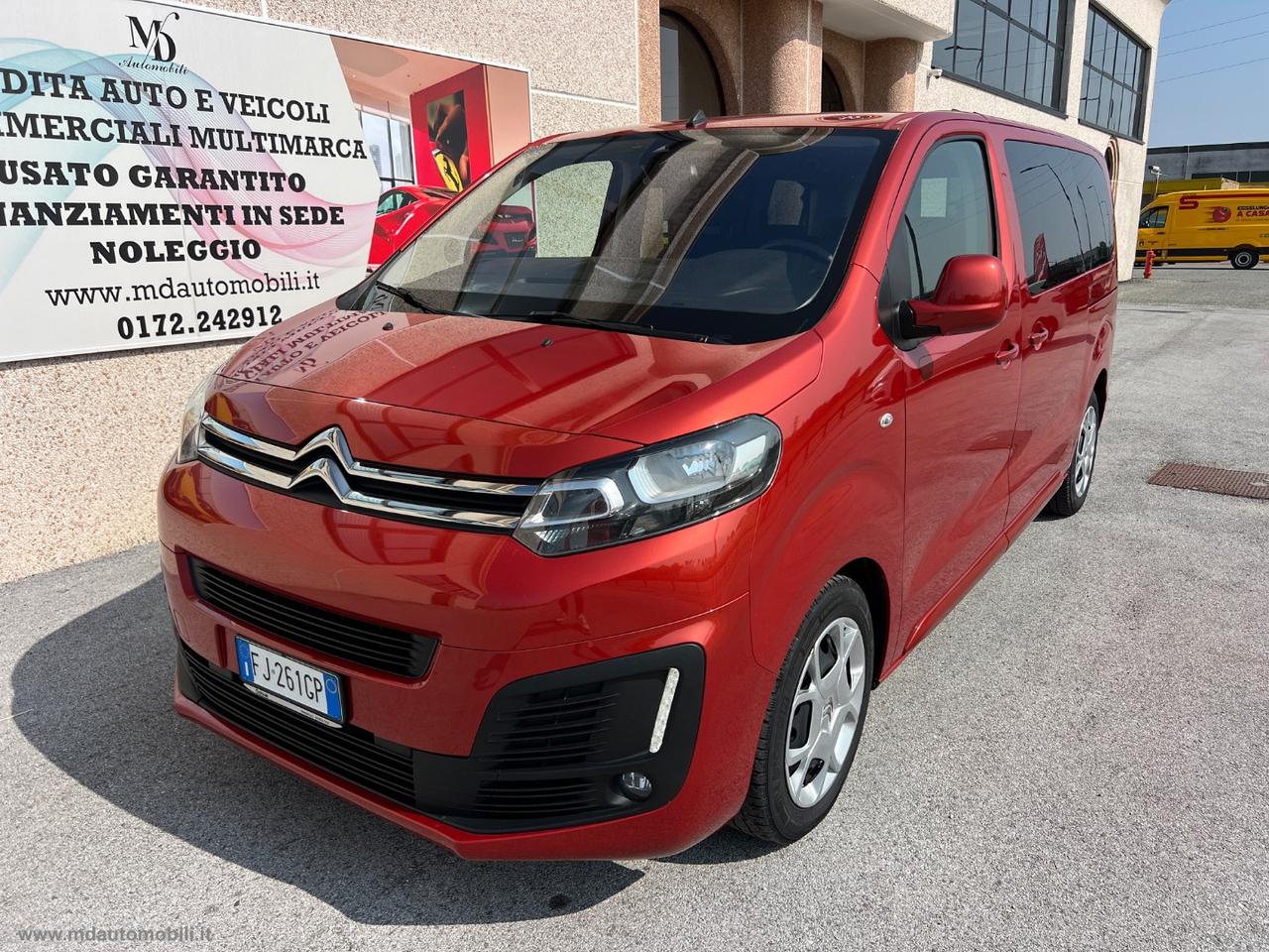 CITROEN SpaceTourer BlueHDi 180 S&S EAT6 M Shine 8 POSTI AUTOMATICO GANCIO TRAINO