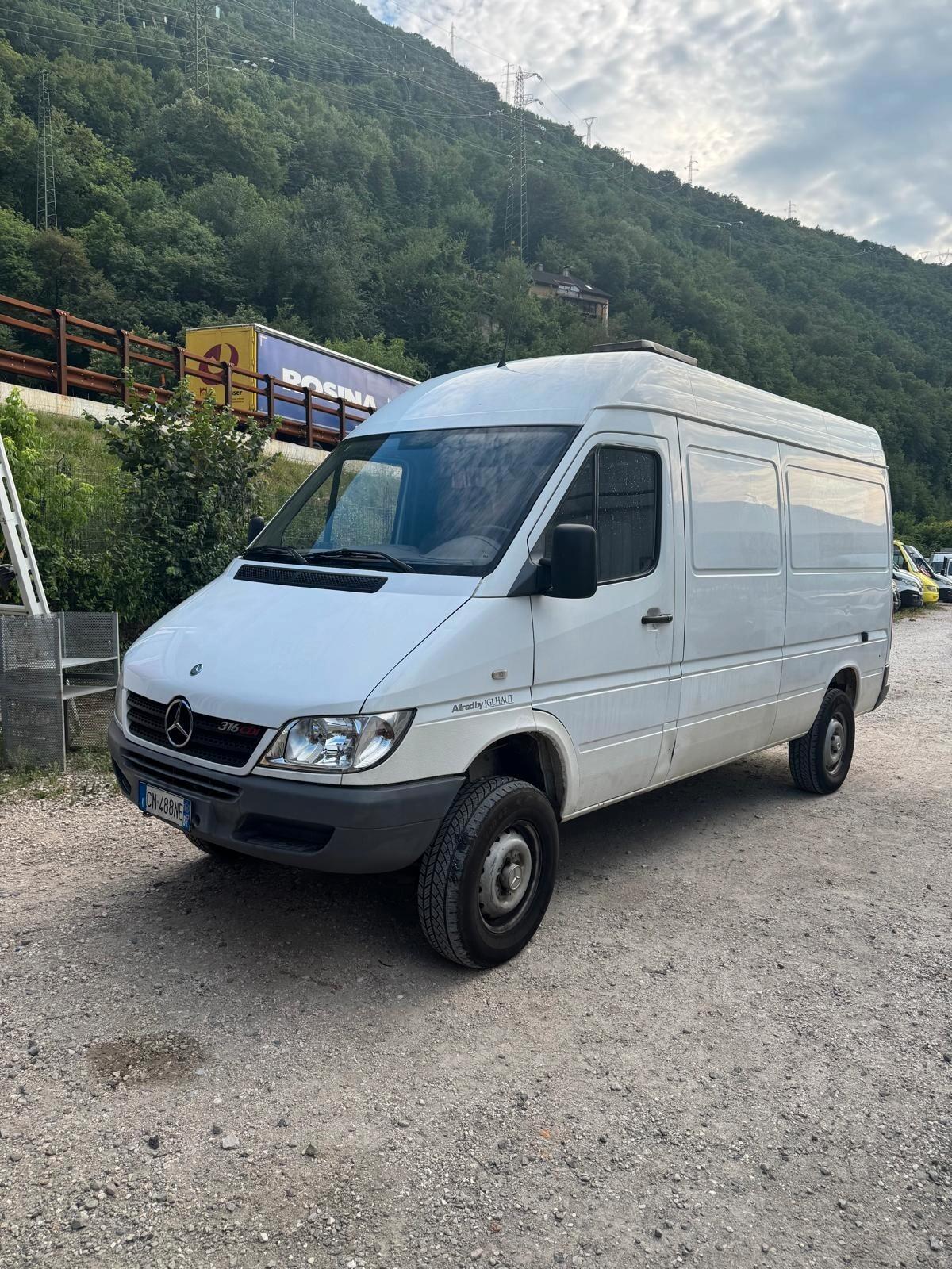 Sprinter 316 CDI Furgone allestimento Allrad by IGLHAUT