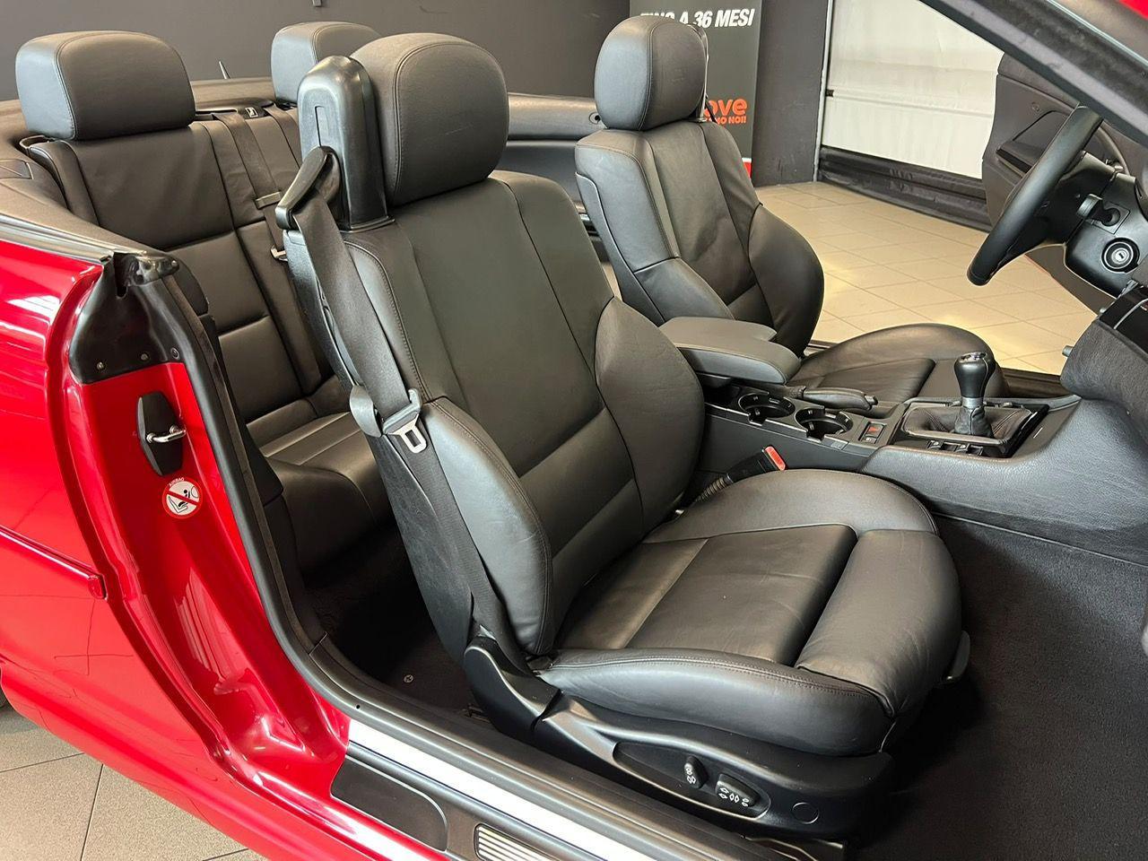 BMW M3 Cabrio 3.2 343CV MANUALE! ROSSA ORIGINALE !
