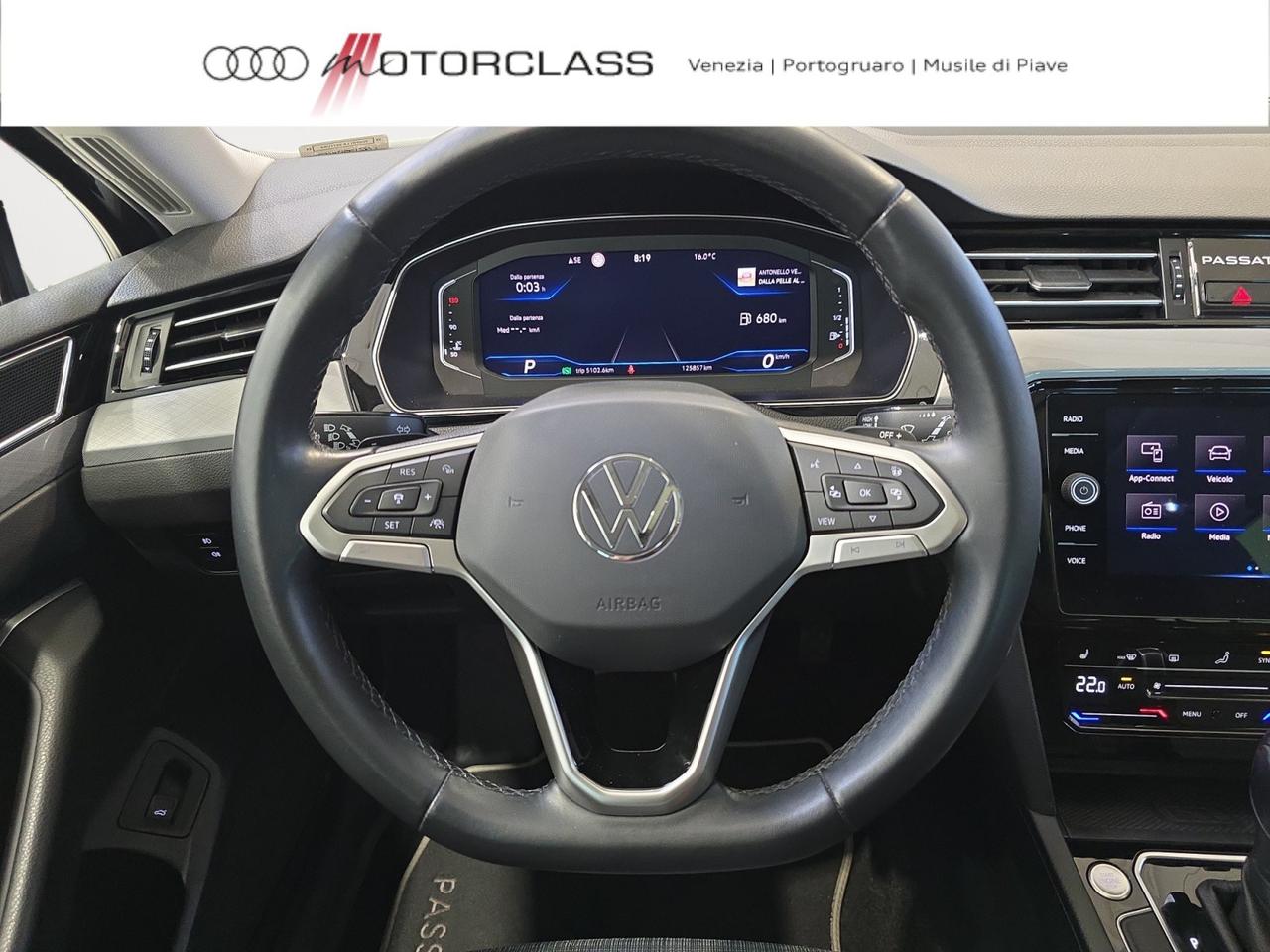 Volkswagen Passat variant 2.0 tdi scr evo 150cv executive dsg
