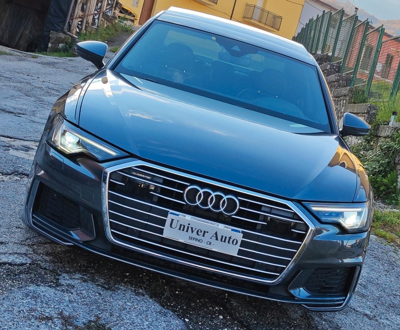Audi A6 40 2.0 TDI Mhev 204cv Quattro S-Line Int/ext Tetto Apribile..!!!..Full...!!!