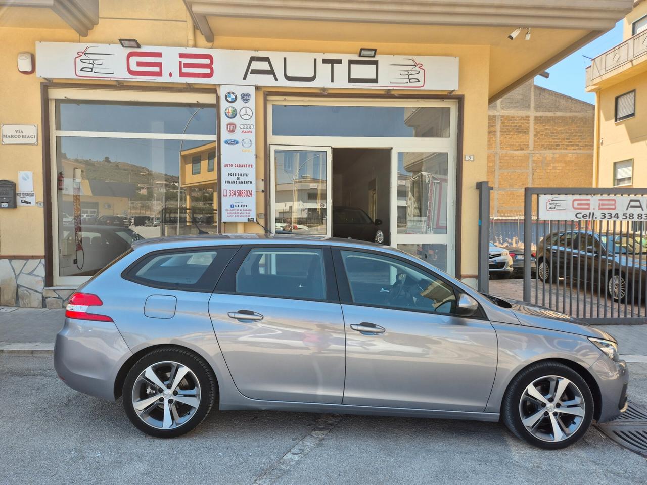 PEUGEOT 308 ANNO 2018 1.5 HDI 130 CV LED NAVIGATORE KM CERT