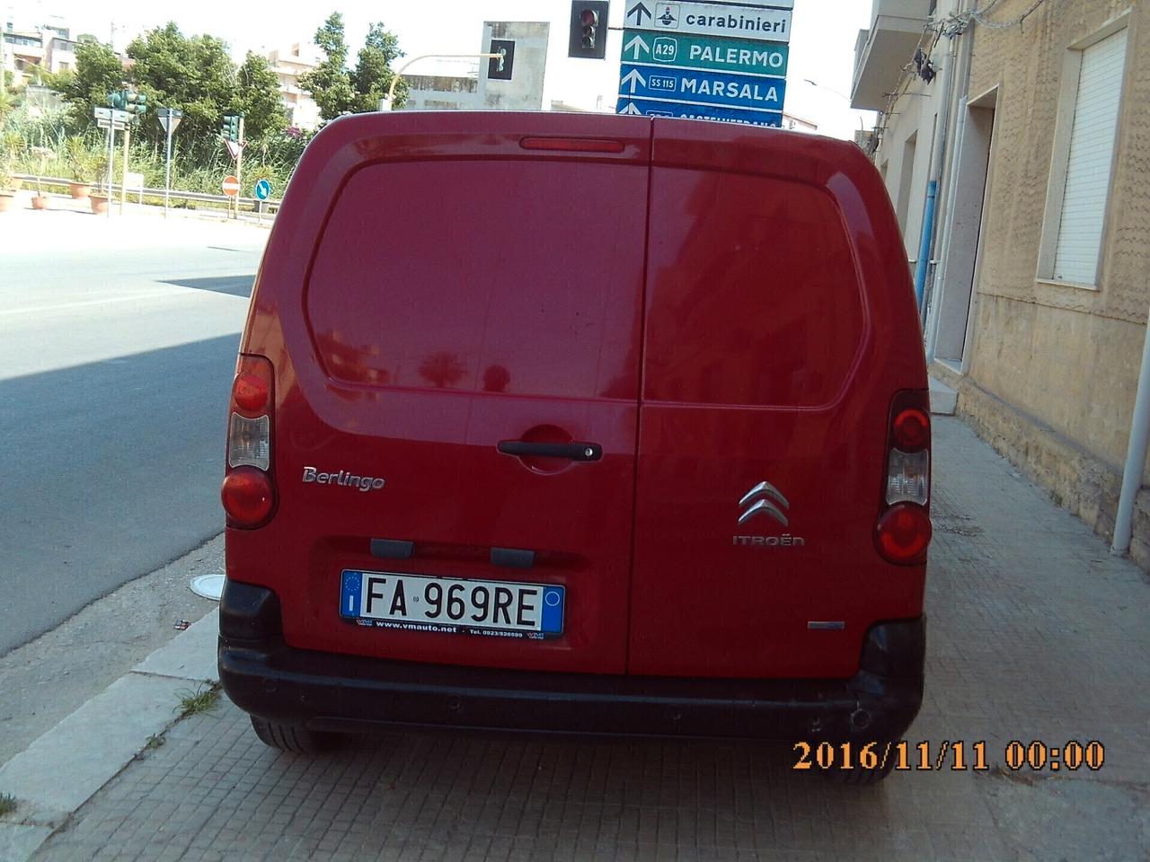 Citroen Berlingo 1.6 HDi 90 Van 3 posti Club L1