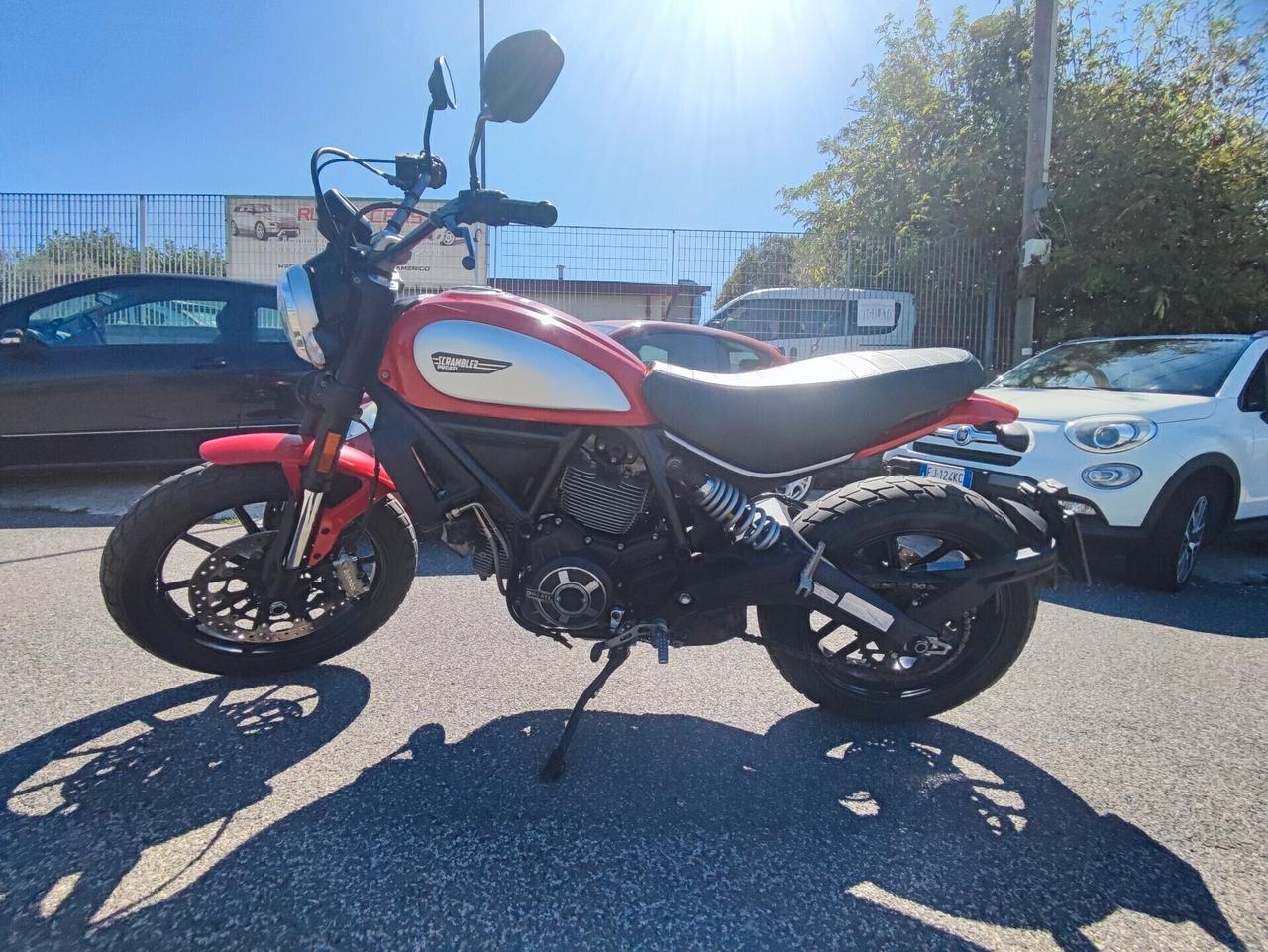 Ducati Scrambler icon red
