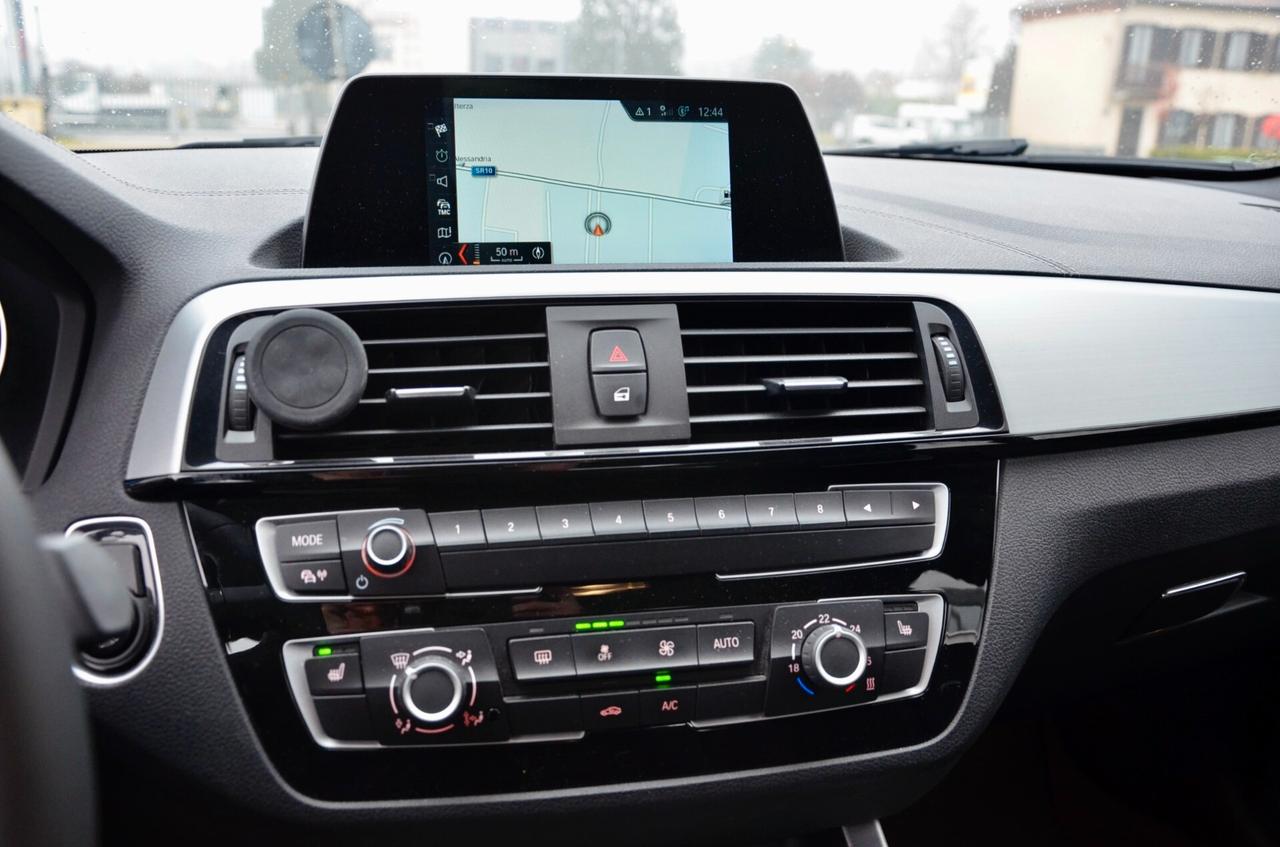 BMW 118i MSPORT 136cv, SERVICE BMW, EURO 6D, FULL LED, SEDILI RISCALDATI, 18", PERMUTE