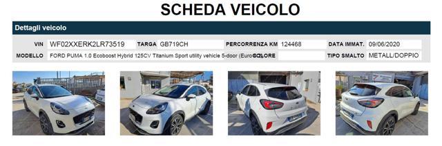 FORD Puma 1.0 EcoBoost 125 CV S&S Titanium
