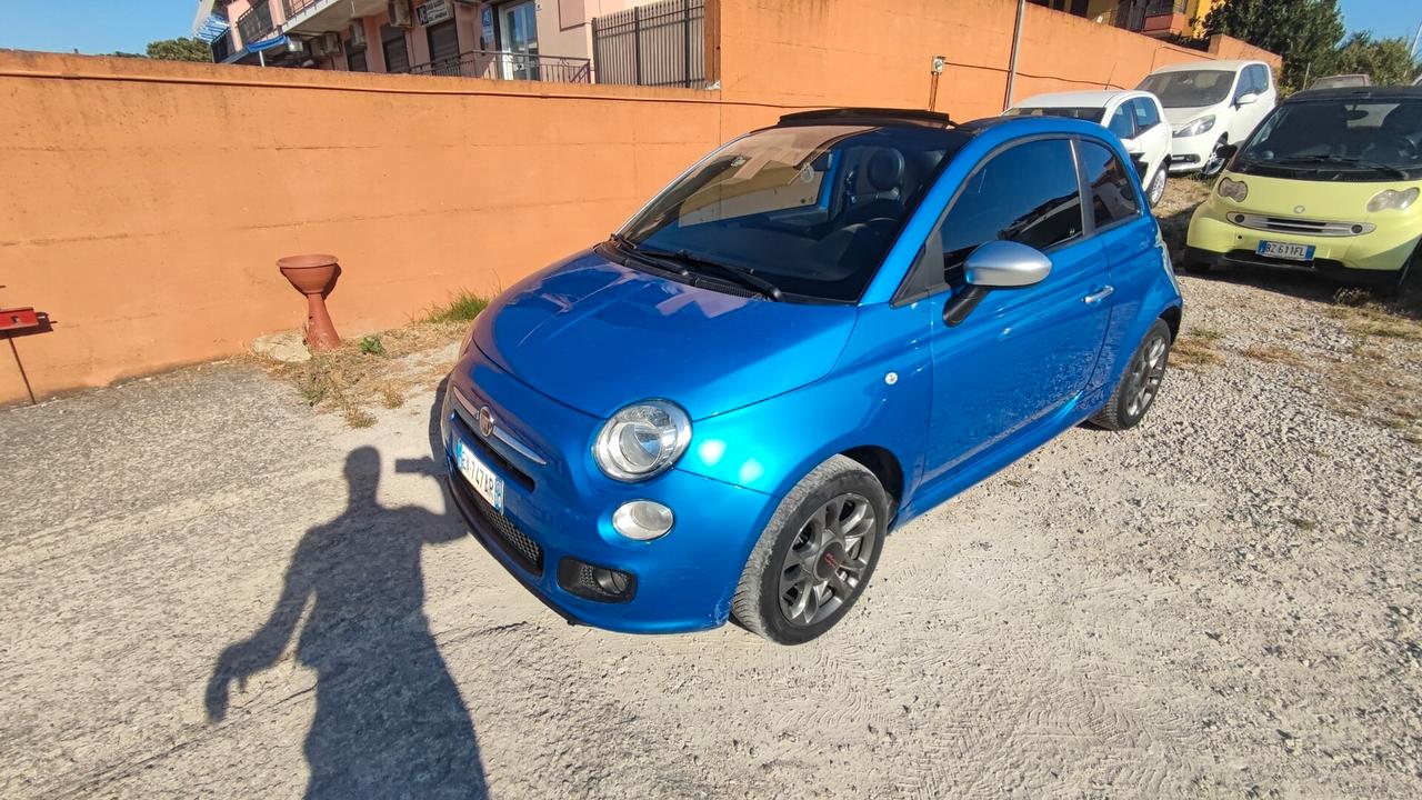 Fiat 500 cabrio 1.2 GPL S 2014