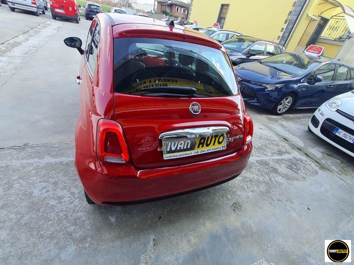 FIAT 500 Hybrid-33.000 Km-Neopatentati-Anno 2023