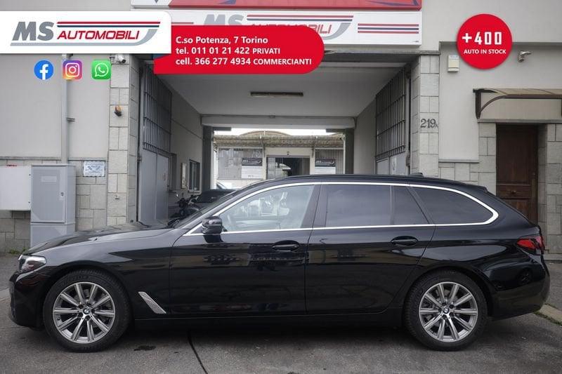 BMW Serie 5 Touring 520d 48V Business Unicoproprietario