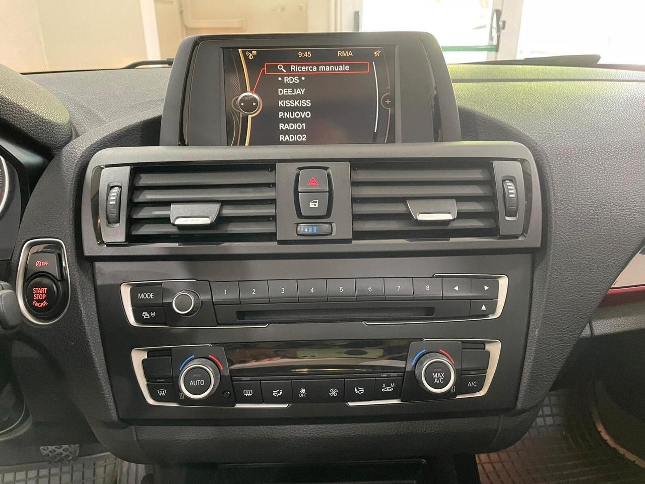 Bmw 116 116d 5p. Efficient Dynamics Sport TETTO APRIBILE