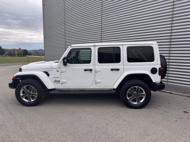 JEEP Wrangler Unlimited 2.2 Mjt II 4X4 4WD Sahara GANCIO TRAINO