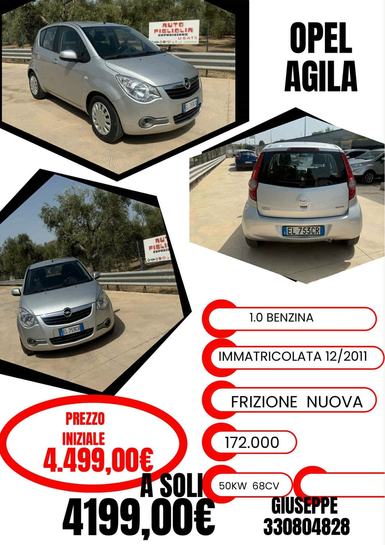 Opel Agila 1.0 BENZINA 68CV 2011