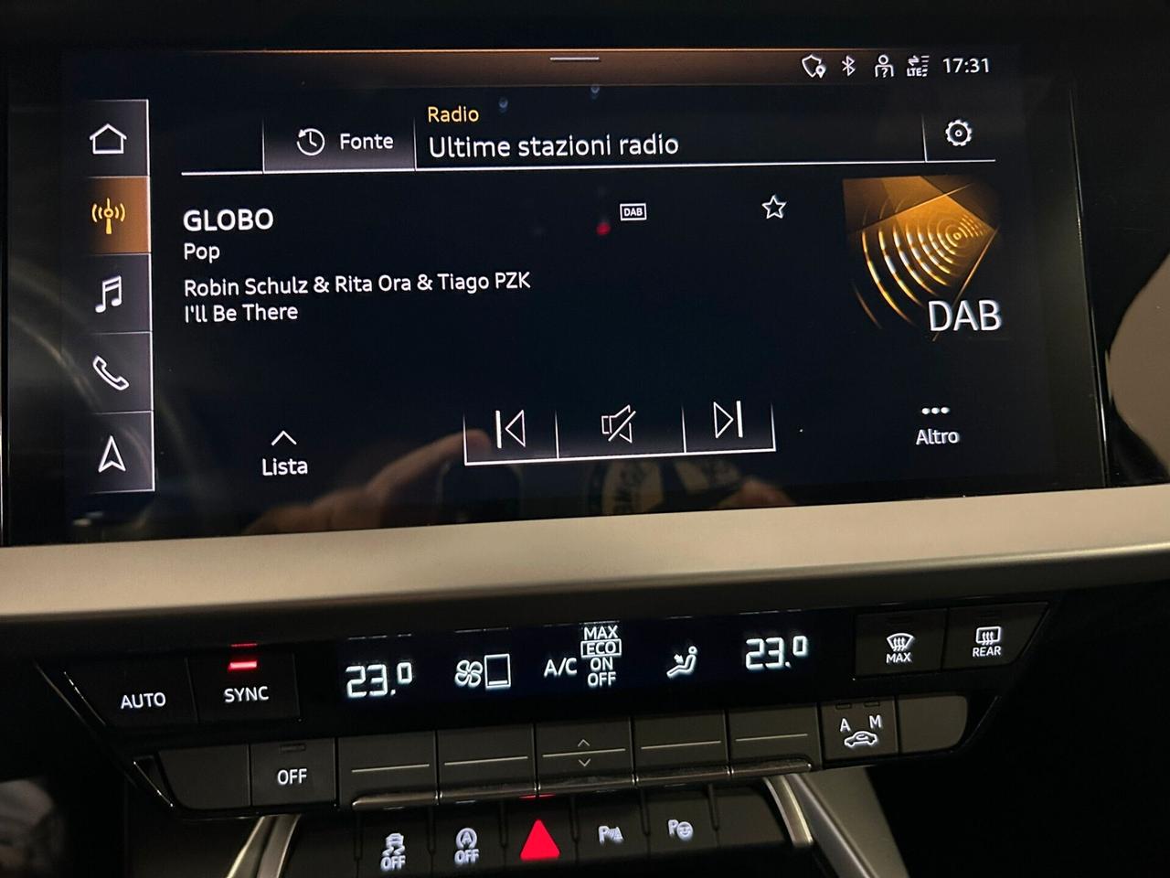 Audi A3 SPB 30 g-tron S tronic Business Advanced METANO UNIPROPRIETARIO