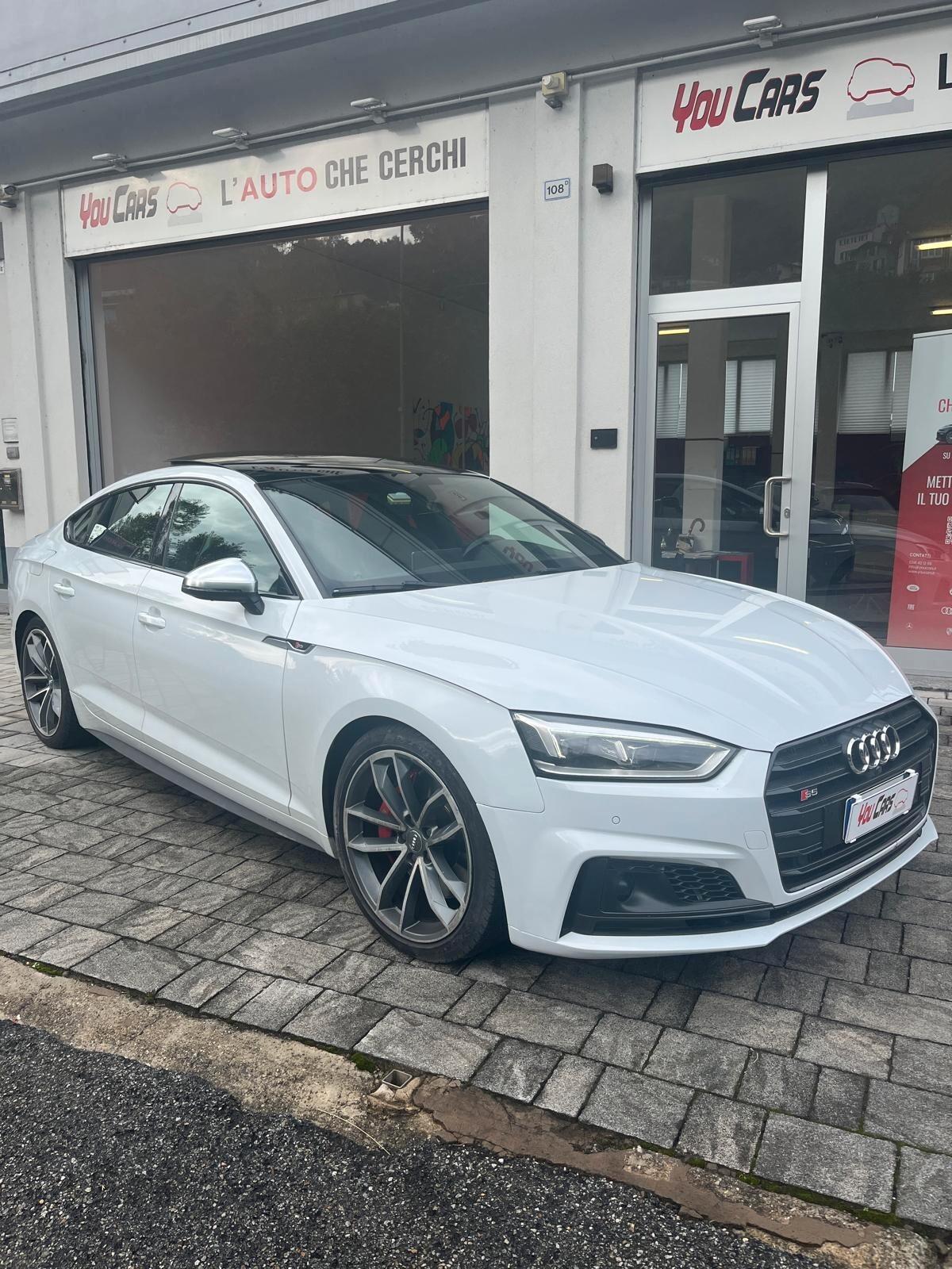Audi S5 Sportback 3.0 Tfsi Tetto Panorama-Scarichi Sportivi-Head Up Display-ACC