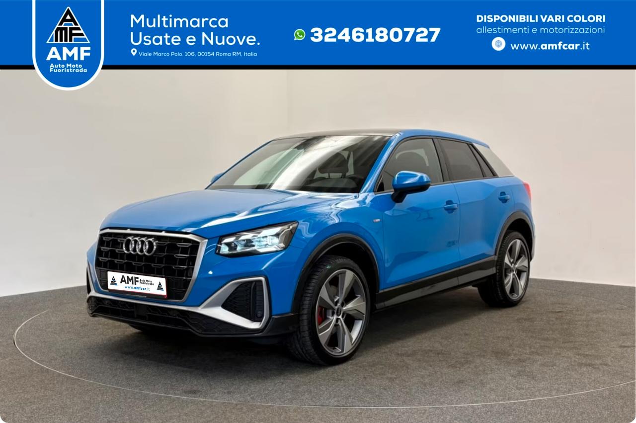 Audi Q2 35 TDI S tronic line MATRIX 19 PANO CAMERA NA
