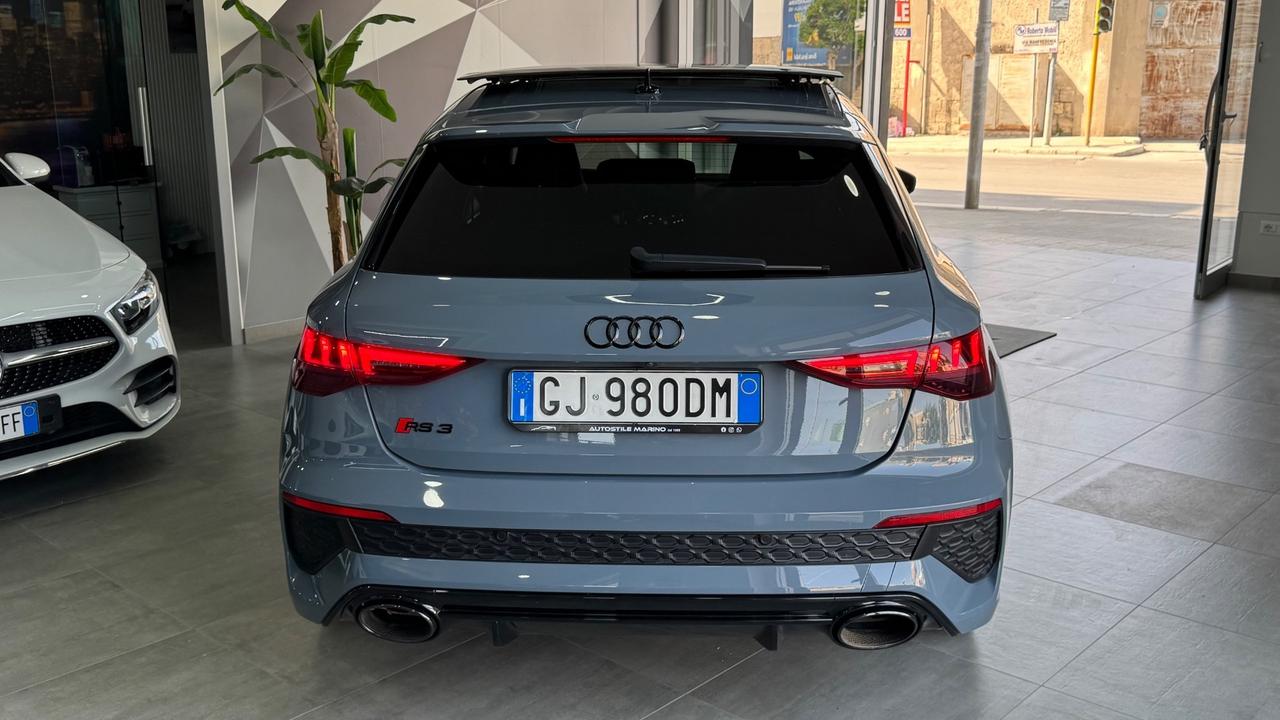 Audi RS3 SPB TFSI quattro S tronic-2022 *UFFICIALE ITALIANA *