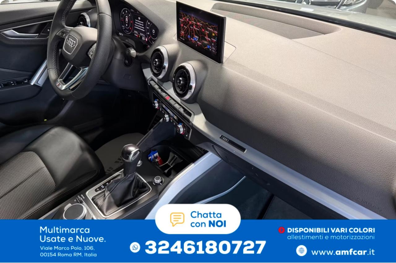 Audi Q2 30 TDI S line Edition S TRONIC PELLE