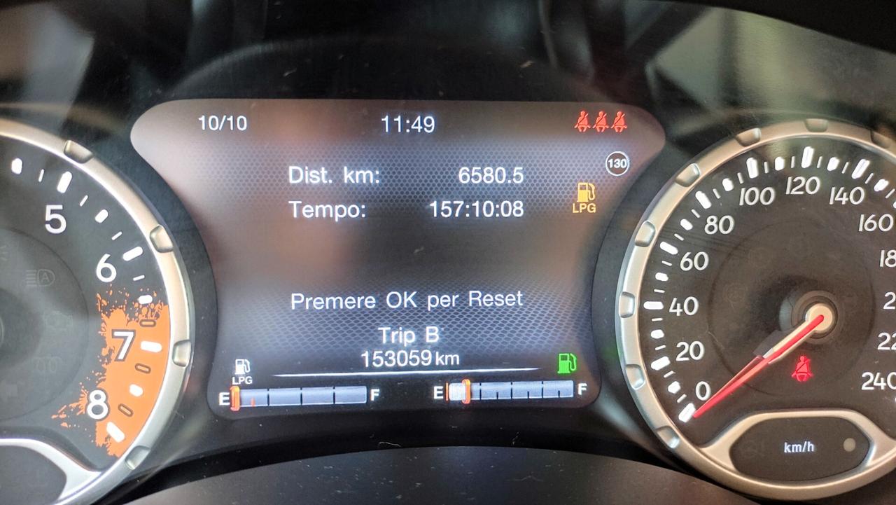 Jeep Renegade 1.4 T-Jet 120 CV GPL NEOPATENTATI - 2018
