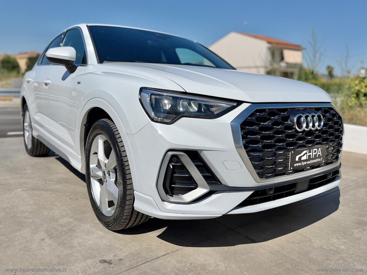 AUDI Q3 SPORTBACK 2.0TDI S-tronic S-Line LED NAVI PELLE CERCHI 19 RETROCAMERA