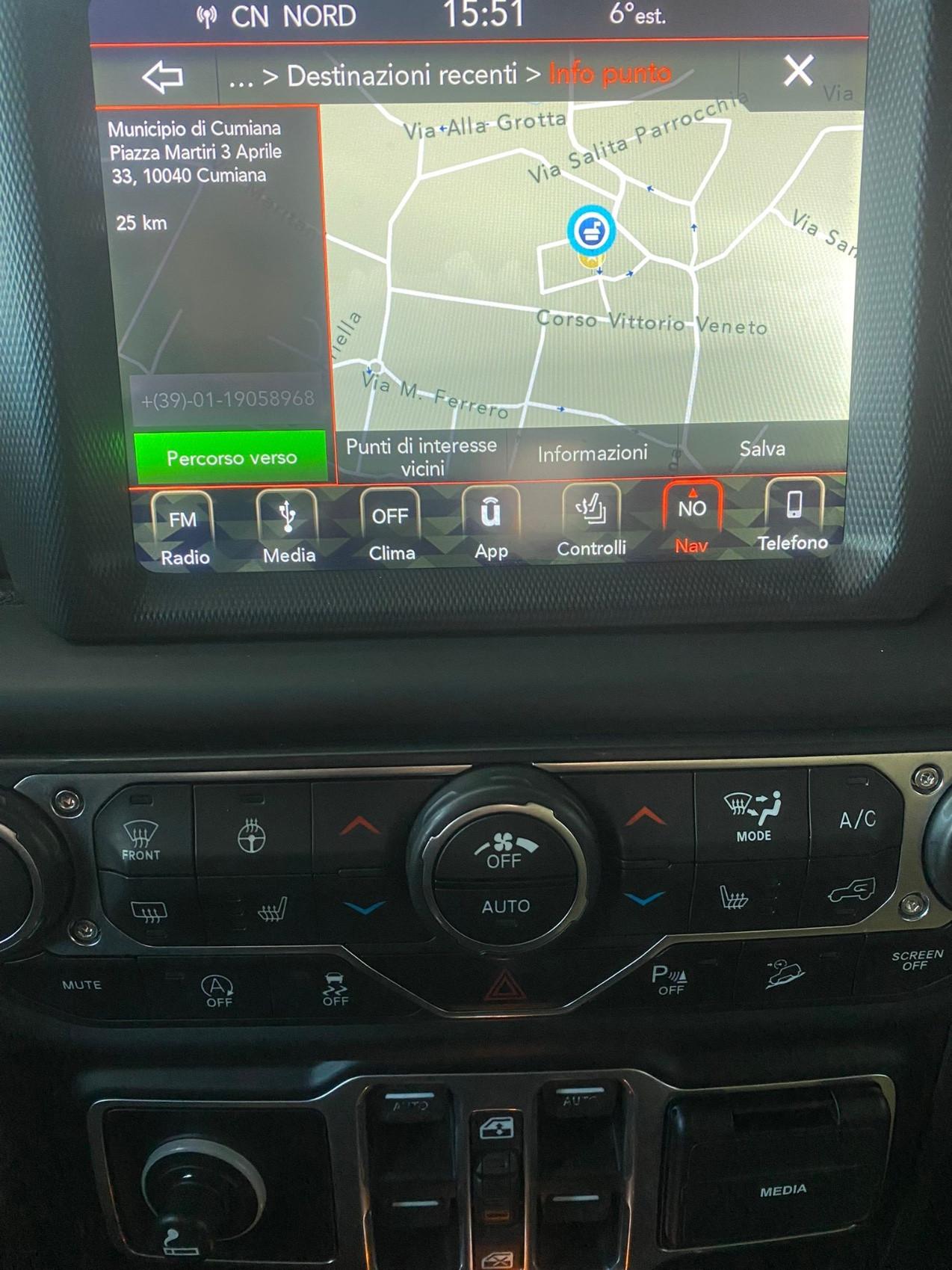 Jeep Wrangler Unlimited 2.2 mjt II Rubicon auto