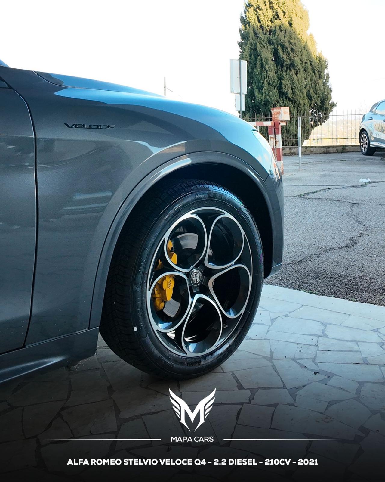 Alfa Romeo Stelvio 2.2 Turbodiesel 210 CV AT8 Q4 Veloce